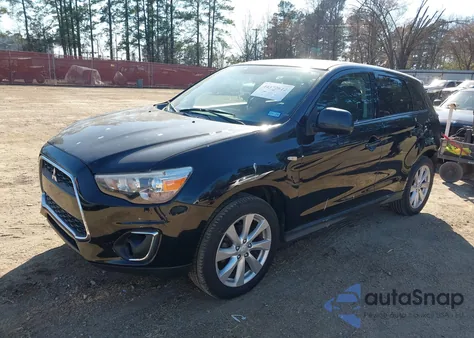 2014 Mitsubishi Outlander Sport Se z USA, uszkodzony, nr VIN 4A4AR4AU3EE014688